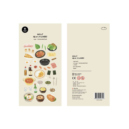 Suatelier Daily Deco Sticker — Homemade Food — sticker detail