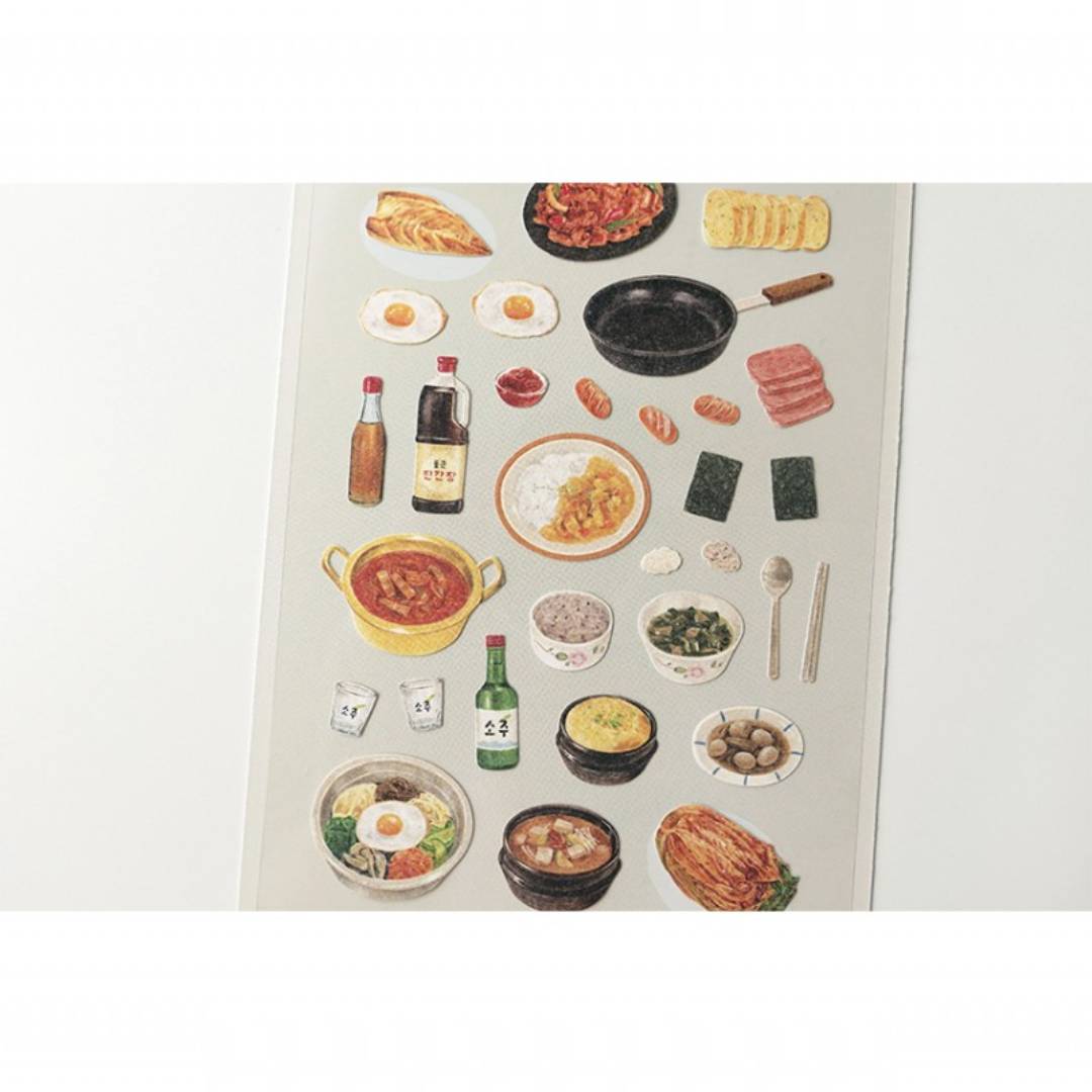 Suatelier Daily Deco Sticker — Homemade Food — close-up