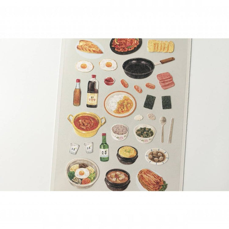 Suatelier Daily Deco Sticker — Homemade Food — close-up