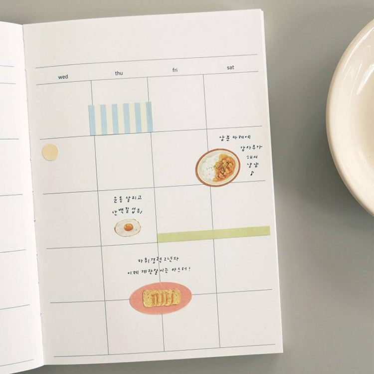 Suatelier Daily Deco Sticker — Homemade Food — sheet front
