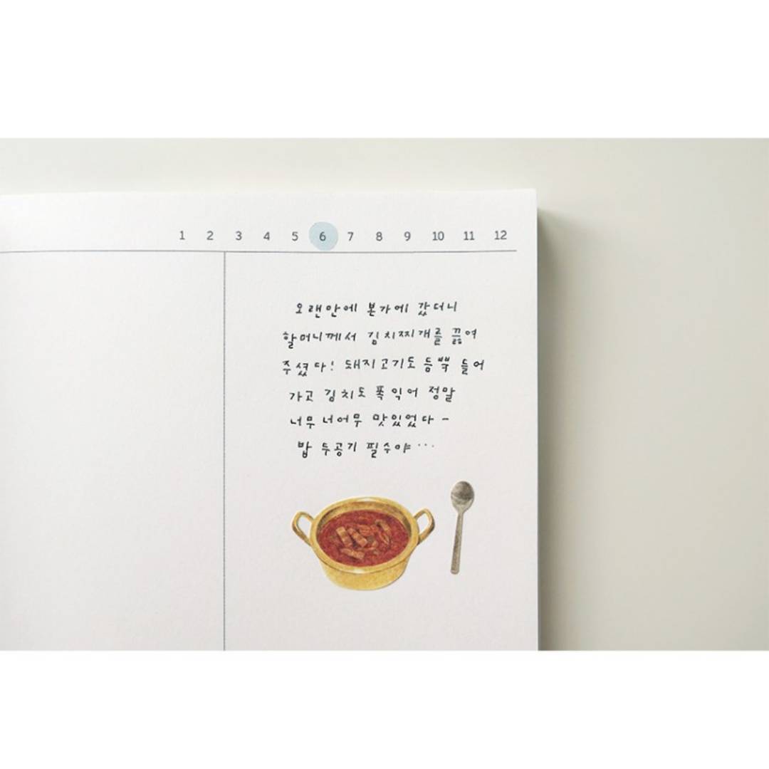 Suatelier Daily Deco Sticker — Homemade Food — with packaging