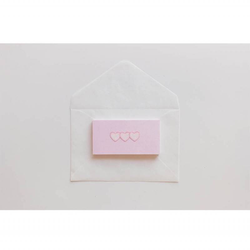 Suatelier Daily Deco Sticker — love heart — close-up