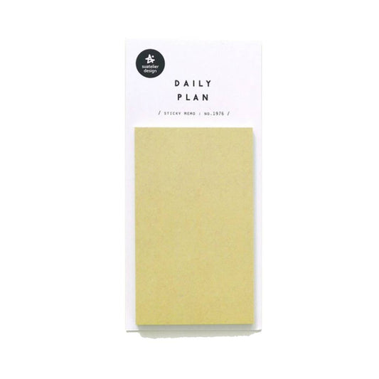 Suatelier Daily Plan.62 Sticky Notes — front view