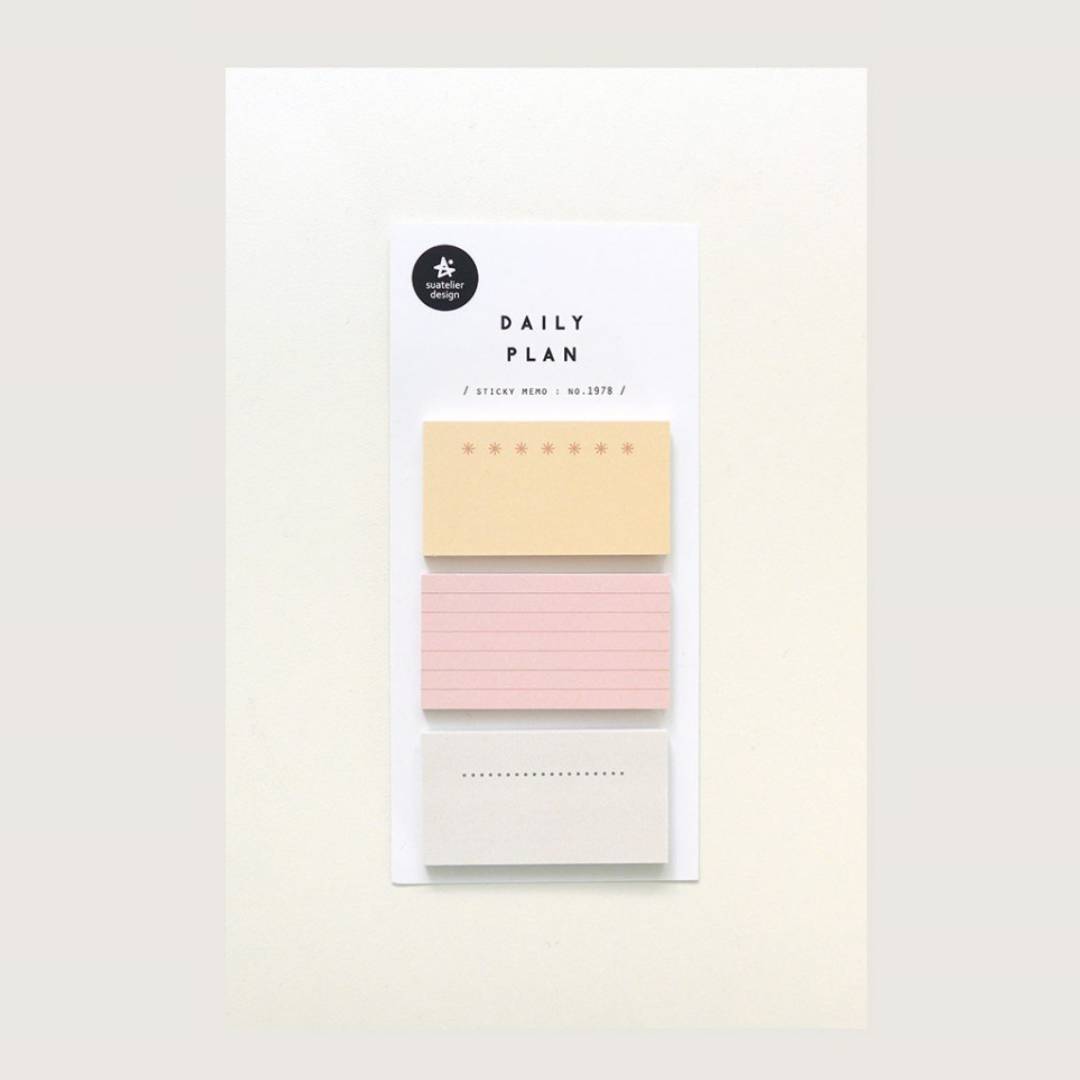 Suatelier Daily Plan.64 Sticky Notes — detail view
