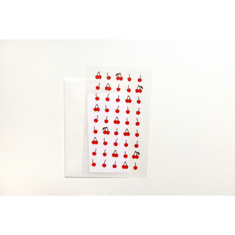 Suatelier Mini Series Sticker — Deco.23 (Cherries) — sticker detail