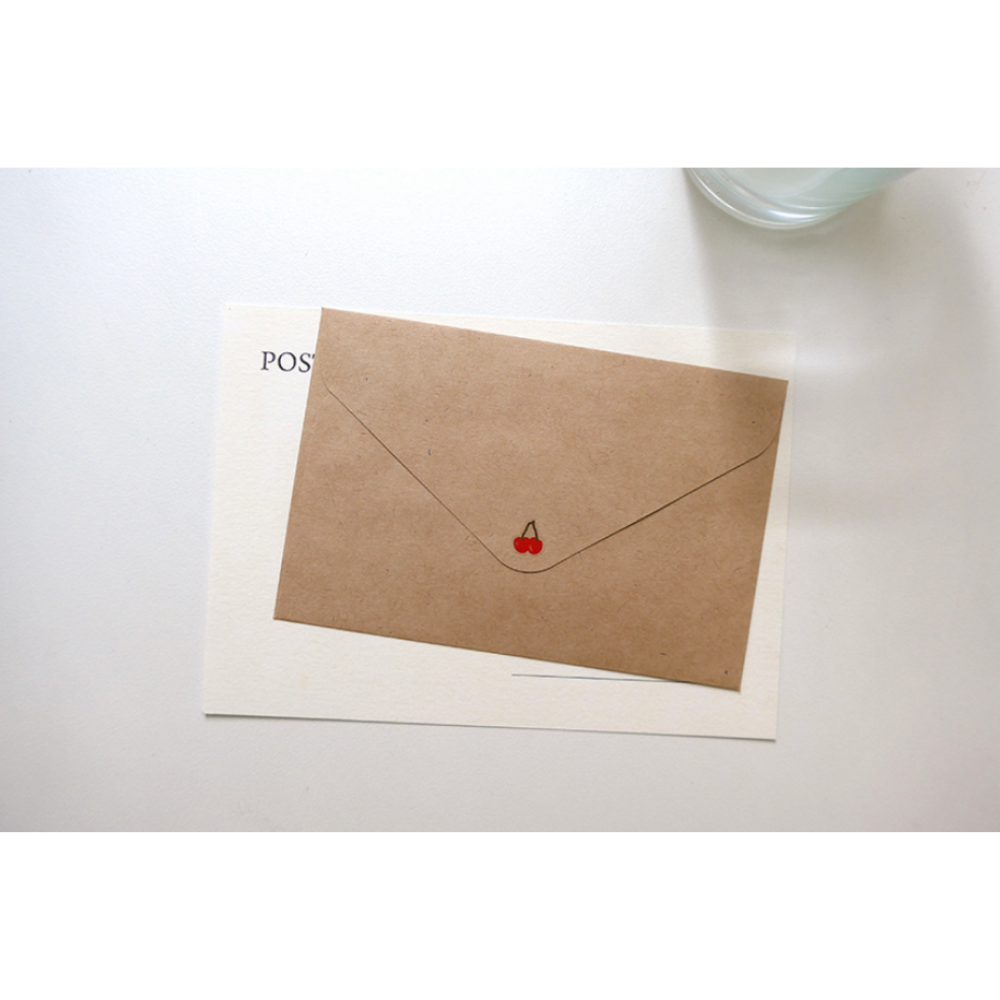 Suatelier Mini Series Sticker — Deco.23 (Cherries) — with packaging