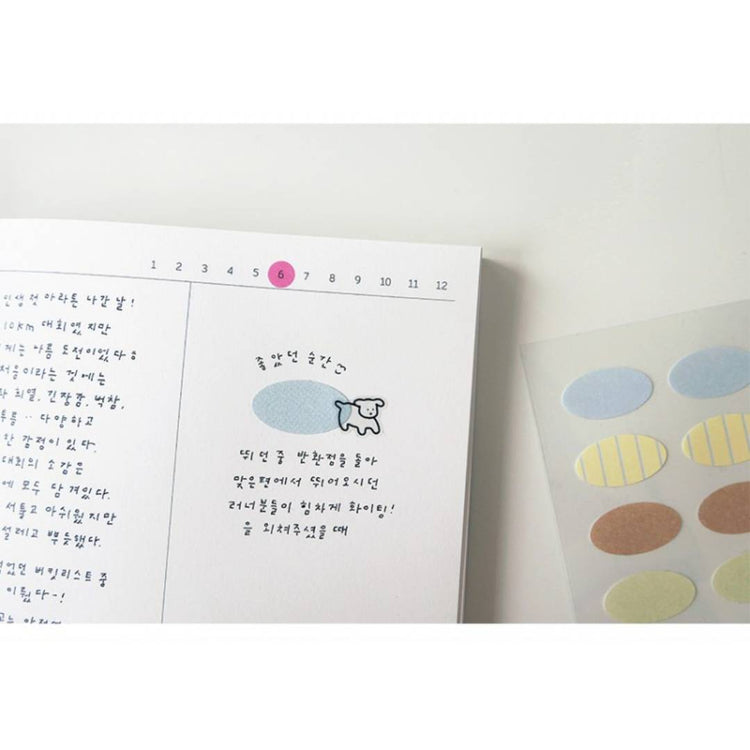 Suatelier Plain Deco Sticker — Plain.79 — flat lay
