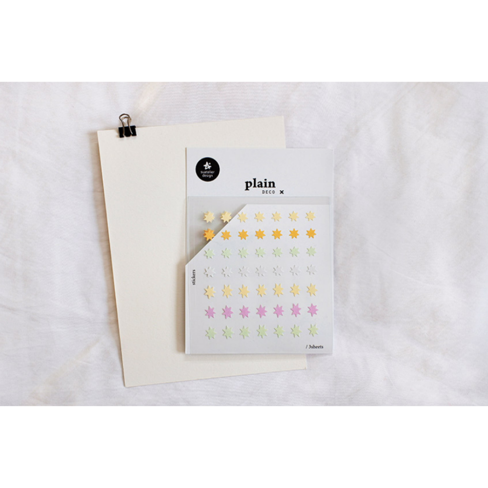 Suatelier Plain Deco Sticker — Plain.81 — sticker detail