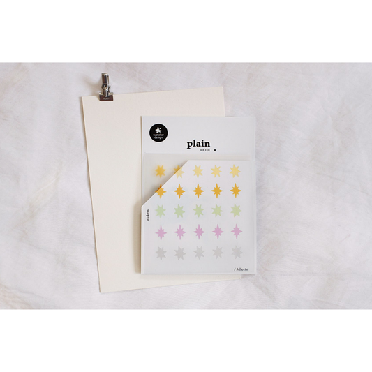 Suatelier Plain Deco Sticker — Plain.82 — sticker detail