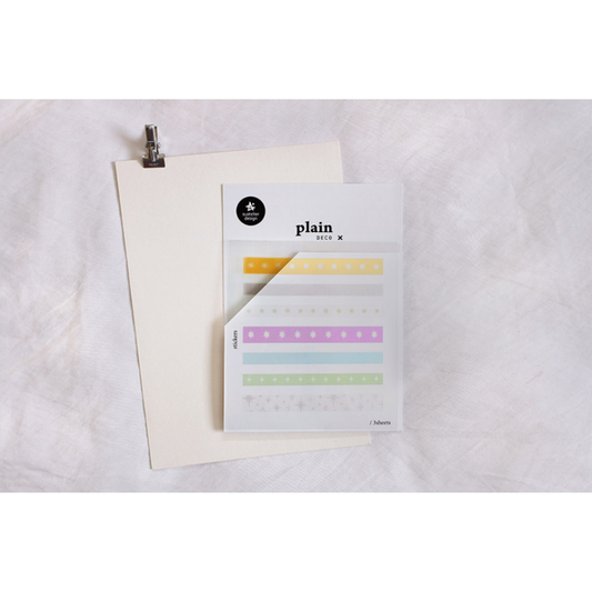 Suatelier Plain Deco Sticker — Plain.83 — sticker detail