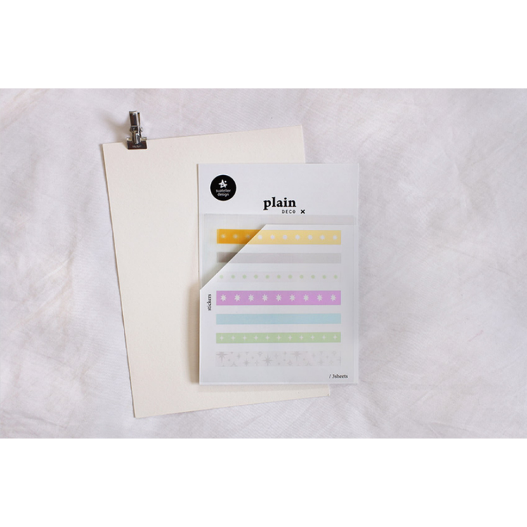 Suatelier Plain Deco Sticker — Plain.83 — sticker detail