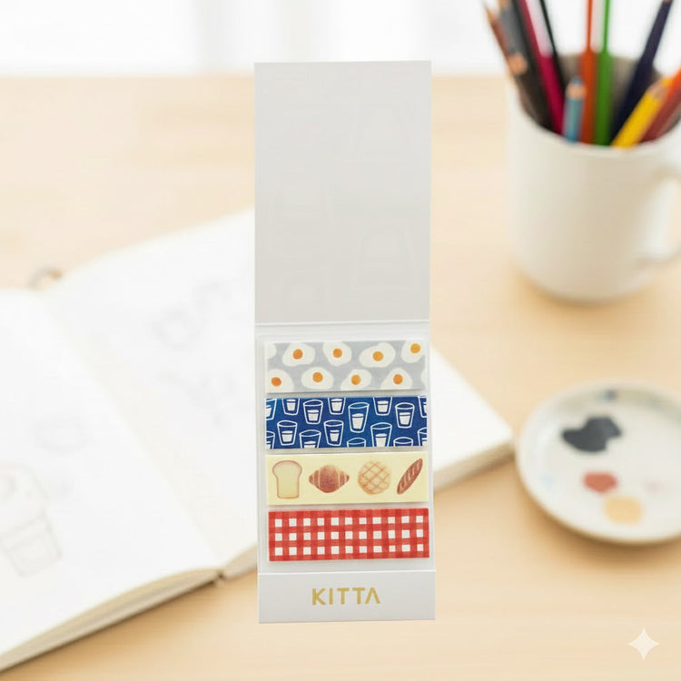 KITTA Reprinted — Breakfast — pattern detail