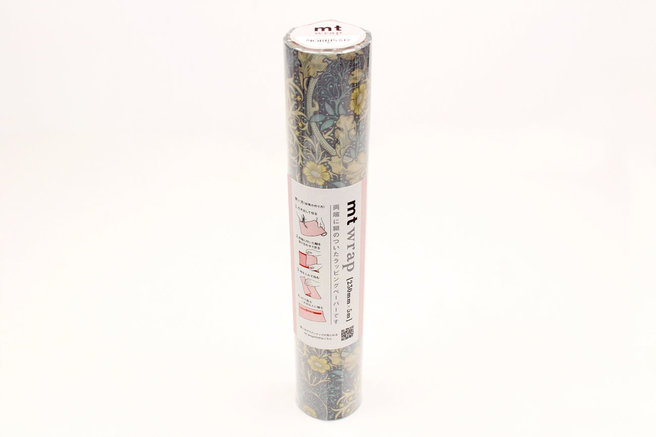 mt wrap 230mm William Morris Seaweed (MTWRAP58) | Washi Wednesday