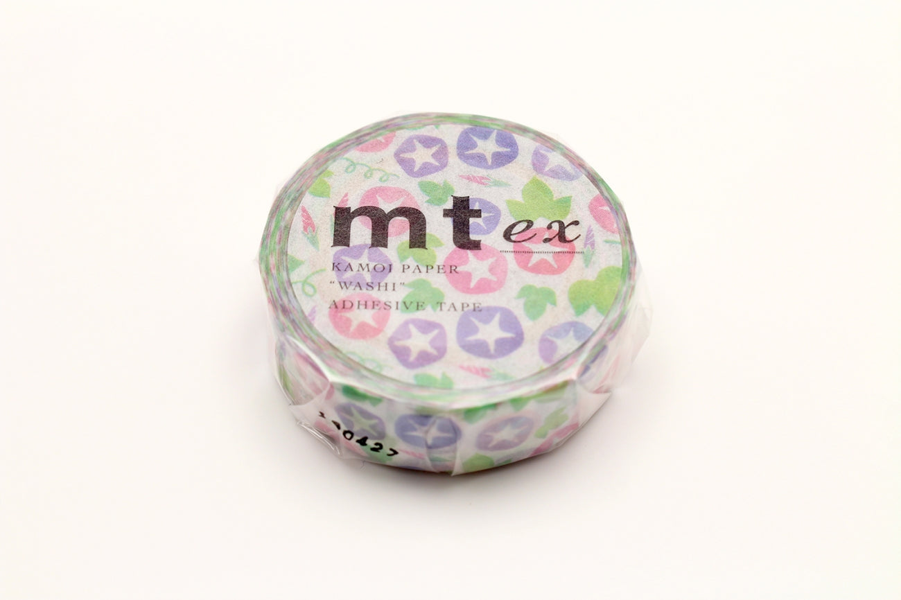 MT Morning Glory washi tape (MTEX1P150) — with packaging