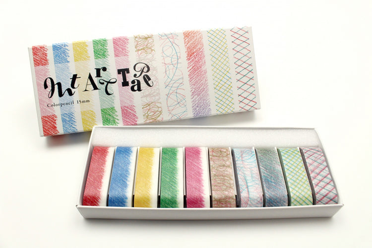 mt art tape color pencil 15mm (MTART03) | Washi Wednesday