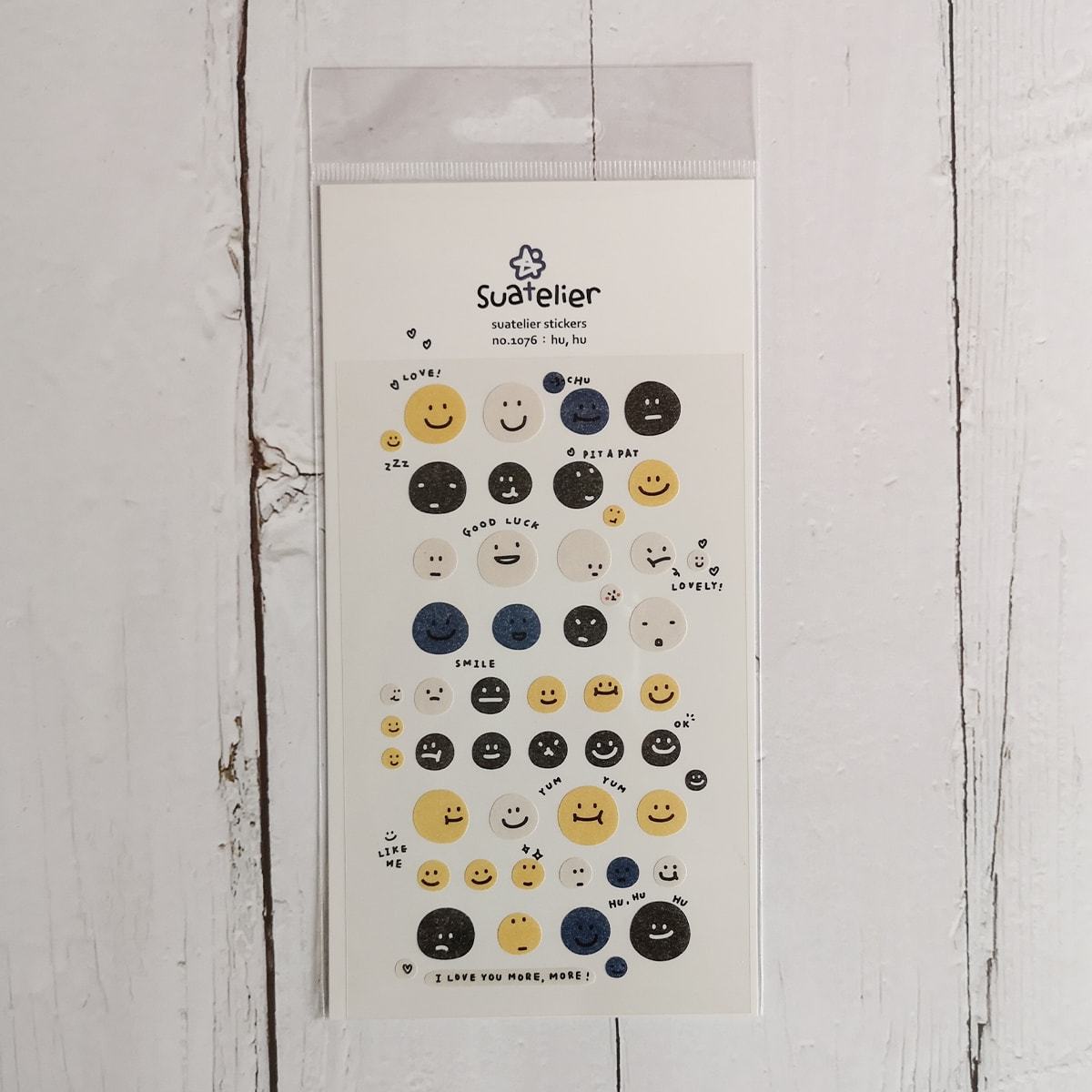 Suatelier Sticker — Hu Hu — sheet front