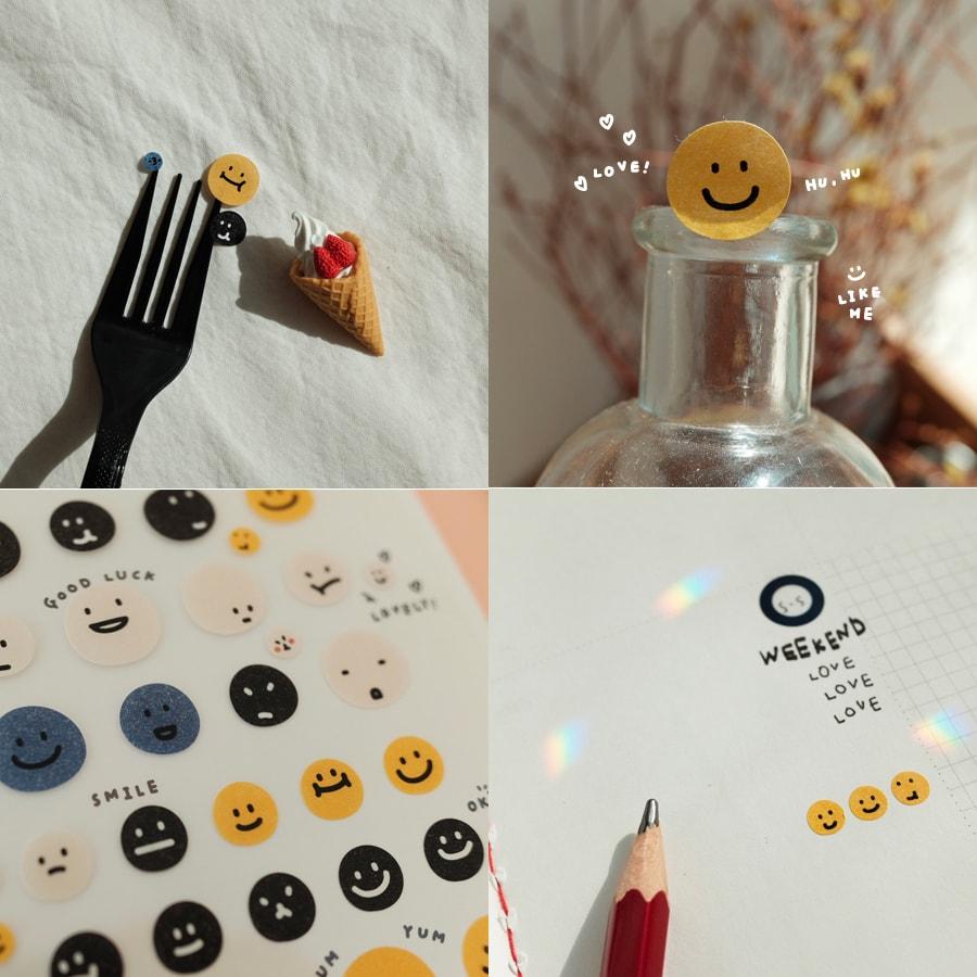Suatelier Sticker — Hu Hu — close-up
