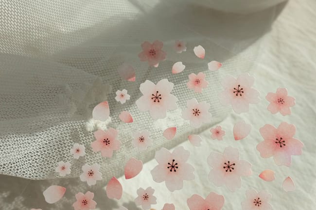 Suatelier Sticker — Blossom Day — sticker detail