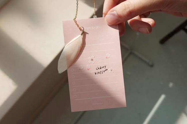 Suatelier Sticker — Blossom Day — close-up