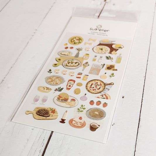 Suatelier Sticker — Food Trip #1 — sticker detail