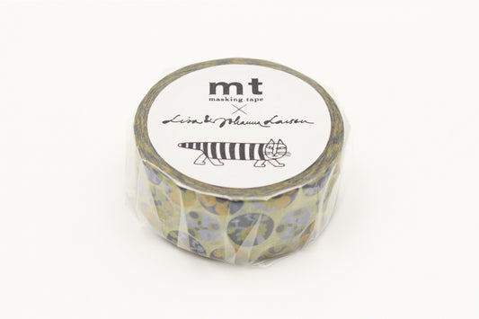 mt x Lisa Larson - Succulent washi tape (MTLISA12) — pattern detail