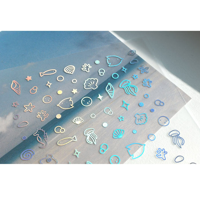 Suatelier Sticker — Deco Glitter — sticker detail