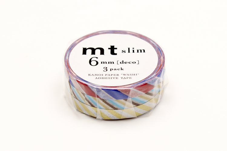 mt slim twist cord C washi tape set of 3 (MTSLIM12) | Washi Wednesday
