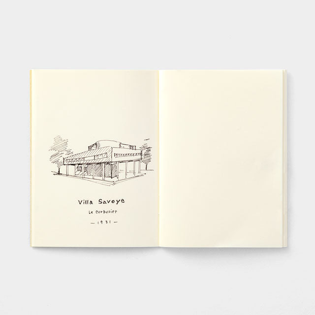 Traveler's Notebook Refill 013 (Passport Size) — MD Paper Cream — in use