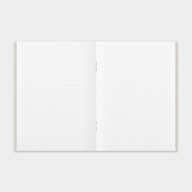 Traveler's Notebook Refill 014 (Passport Size) — Dot Grid — size reference