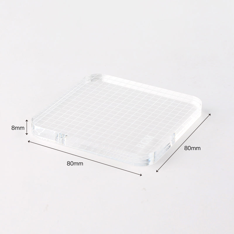BGM Acrylic Block — Grid L — detail view