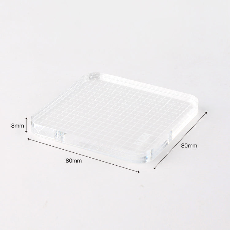 BGM Acrylic Block — Grid L — detail view