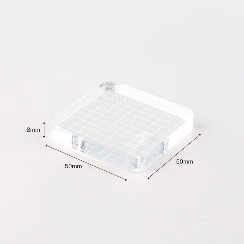 BGM Acrylic Block — Grid S — detail view