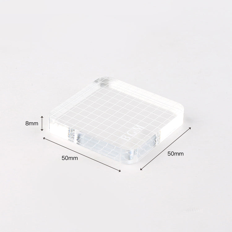 BGM Acrylic Block — Grid S — detail view
