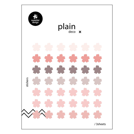 Suatelier Sticker — Plain.62 — sheet front