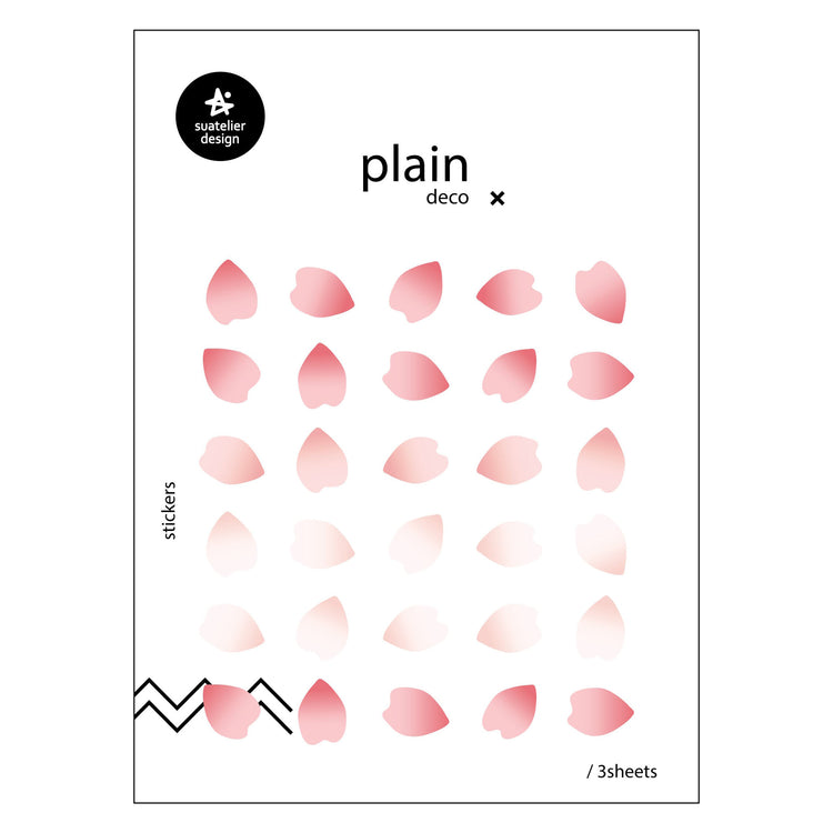 Suatelier Sticker — Plain.63 — sheet front