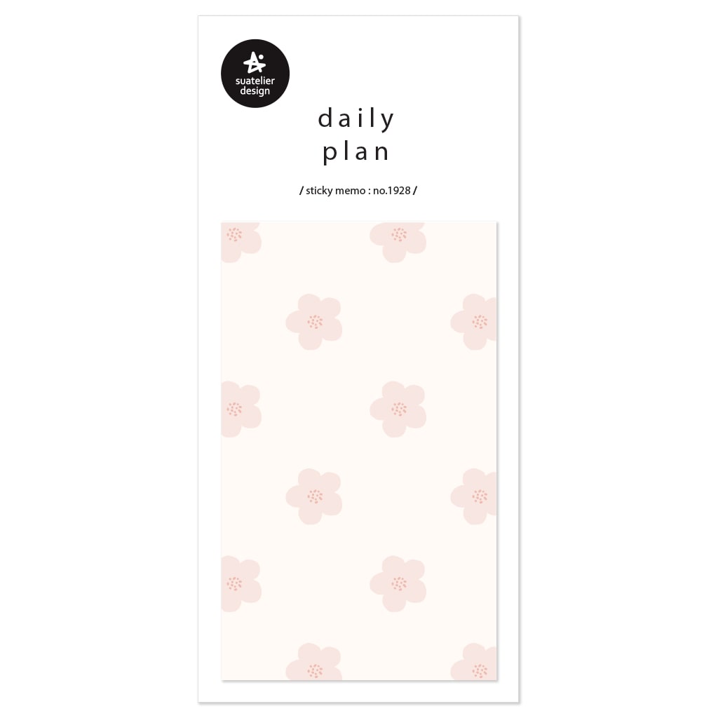 Suatelier Sticky Memo Daily Plan.22 — detail view