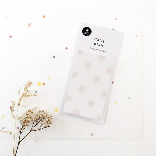 Suatelier Sticky Memo Daily Plan.22 — front view