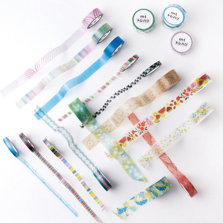 mt Trehari Washi Tape — Season (Fab Tracing Paper) — pattern detail