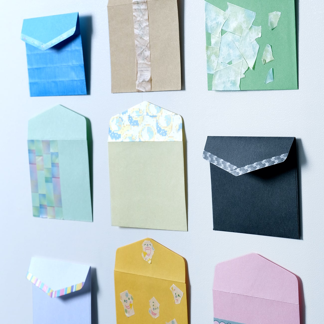 mt Trehari Washi Tape — Season (Fab Tracing Paper) — rolled out on paper
