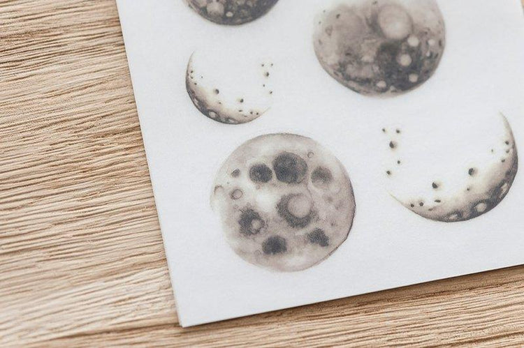 Mu Craft Print-On Sticker Planets