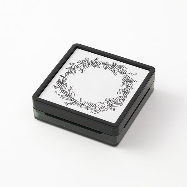 Midori Pre-inked Paintable Stamp — Lease — stamped impression