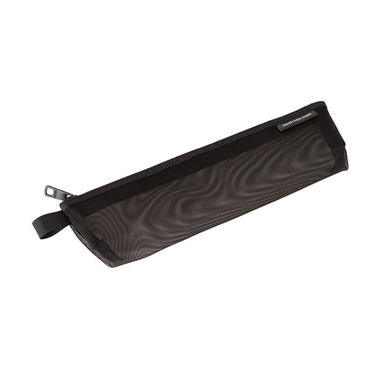 Midori CL Mesh Mini Pen Pouch — Black — detail view