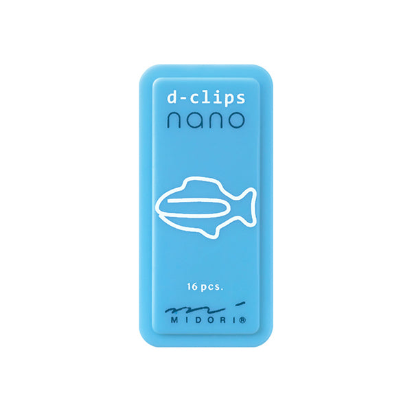 Midori D-Clips Nano — Fish — front view