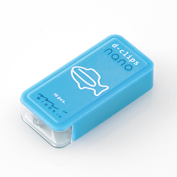 Midori D-Clips Nano — Fish — size reference