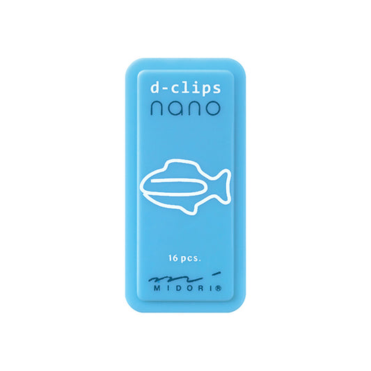 Midori D-Clips Nano — Fish — front view