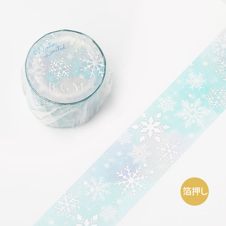 BGM Winter / Snow Story Washi Tape
