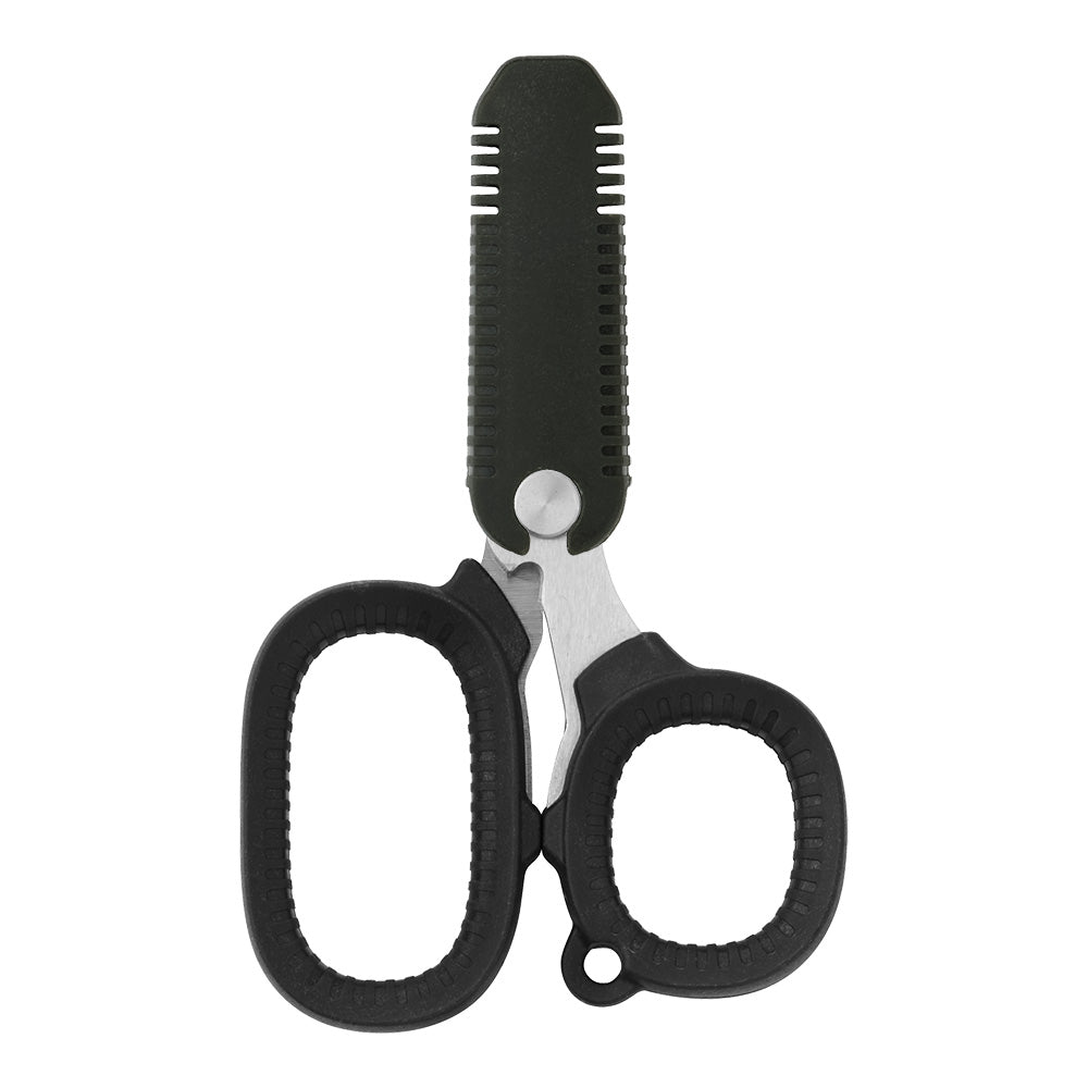 Midori Portable Multi-Scissors — Black — detail view