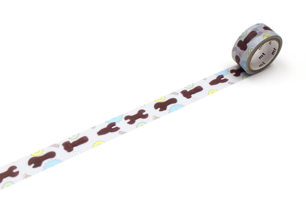 mt x Dagashi Washi Tape — Tool Chocolate — with packaging
