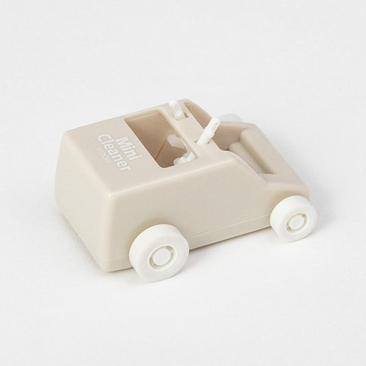 Midori Limited Edition Mini Cleaner — Pale Beige — detail view