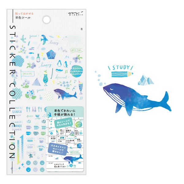Midori Sticker 2560 Color Blue